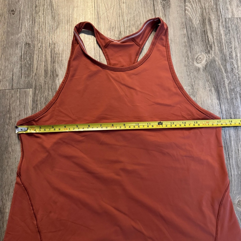 Copper Orange All In Motion Racerback Tank Top - Picture 4 of 5